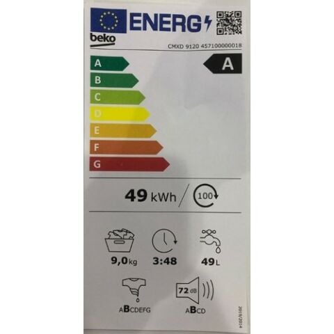 Beko CMXD 9120 9 kg 1200 Devir Çamaşır Makinesi
