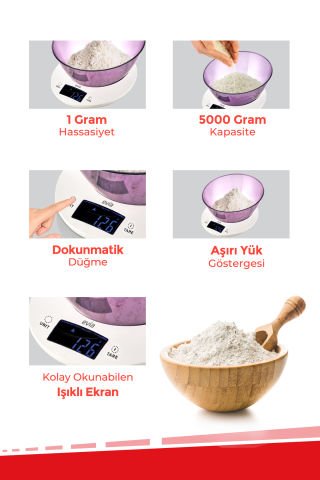 Evia Dirhem EA-4113 Mutfak Tartısı