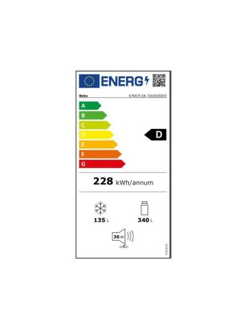 Beko 670475 EA Kombi No Frost Buzdolabı