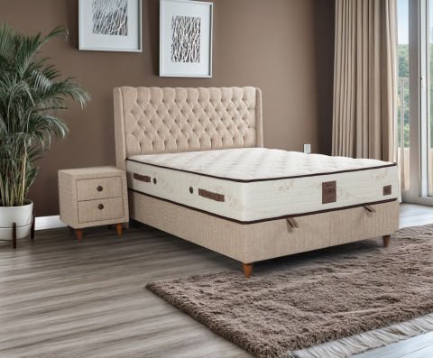 MyViscoo Serra Yatak Baza Başlık Set