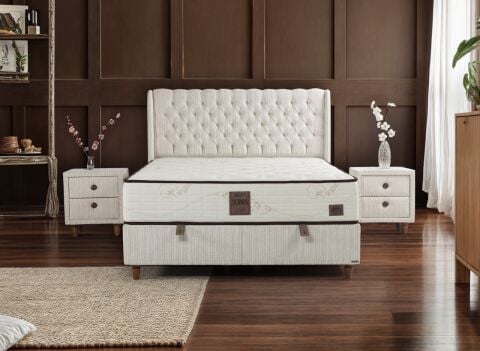 MyViscoo Serra Yatak Baza Başlık Set