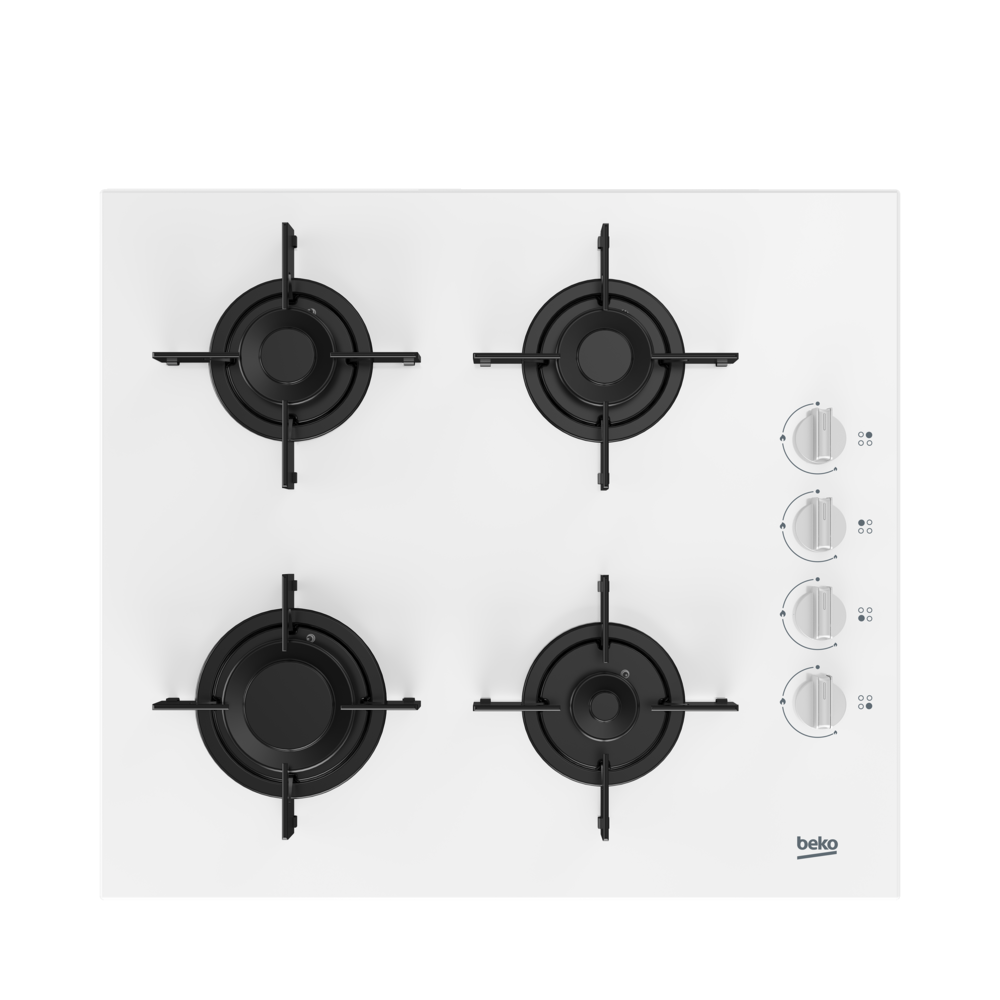 Beko BOCD T 6011 EB Beyaz Cam Ankastre Ocak