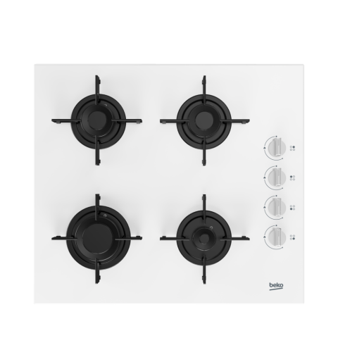 Beko BOCD T 6011 EB Beyaz Cam Ankastre Ocak