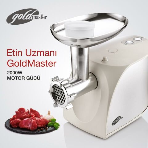 Goldmaster GM 217 Kıymax 2000 W Kıyma Makinesi