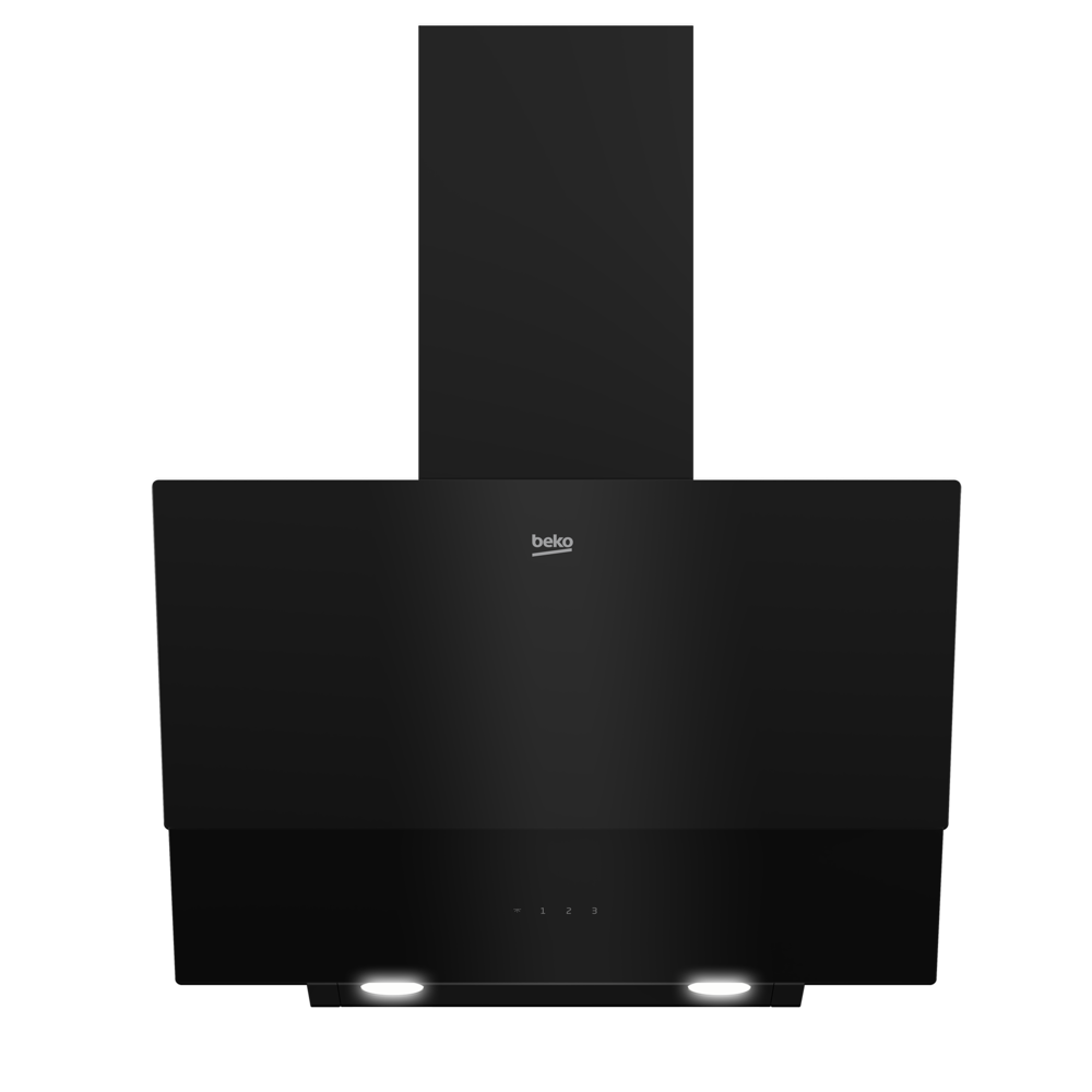 Beko BDE 6045 S Siyah Cam Duvar Tipi Ankastre Davlumbaz