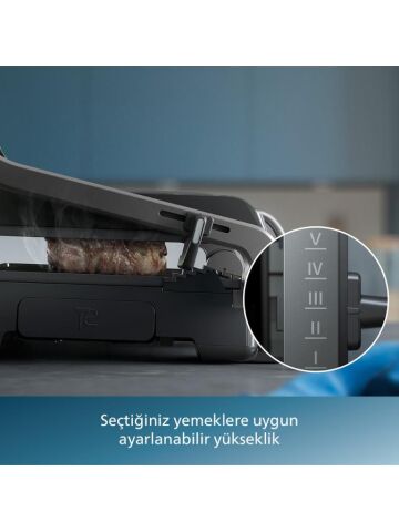Philips 7000 Series Contact Grill HD6307/70 2200 W Izgara ve Tost Makinesi