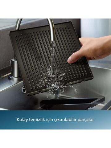 Philips 7000 Series Contact Grill HD6307/70 2200 W Izgara ve Tost Makinesi