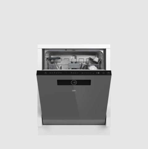 Beko BBC 161 G Gri 6 Programlı Ankastre Bulaşık Makinesi