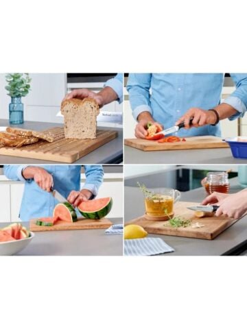 Tefal Ice Force 5 parça Bloklu Bıçak Seti