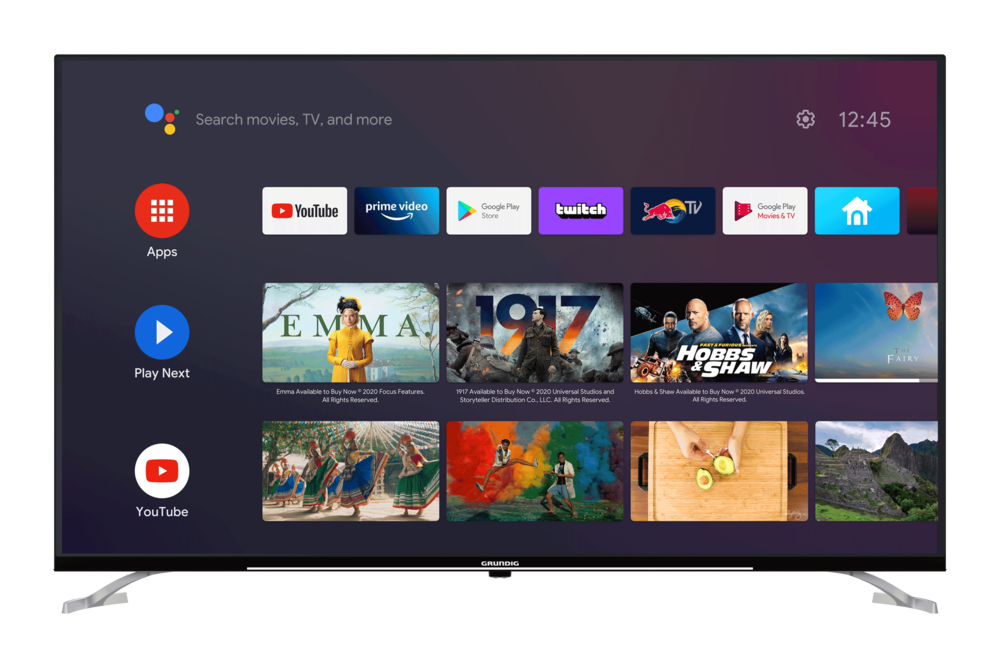 Grundig Munich 43 GFF 6970 B Full HD 43'' 109 Ekran Uydu Alıcılı Android Smart LED TV