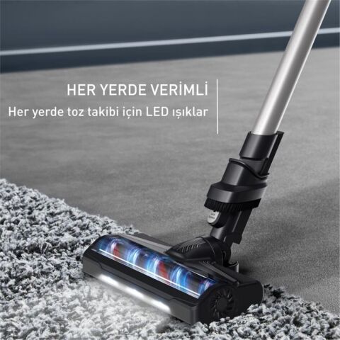 Tefal TY6A35TR X-Pert 7.60 Şarjlı Dikey Süpürge