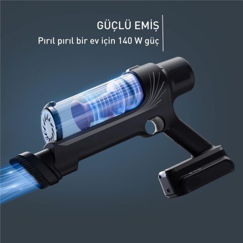 Tefal TY6A35TR X-Pert 7.60 Şarjlı Dikey Süpürge