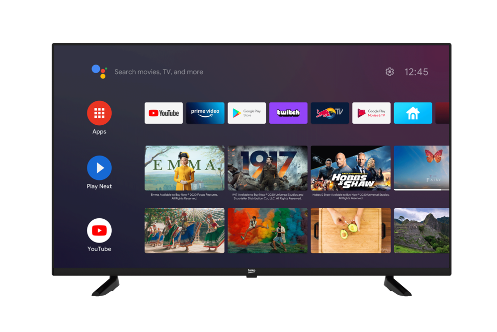Beko Crystal Pro B65 B 820 B 4K Ultra HD 65'' 165 Ekran Uydu Alıcılı Android Smart LED TV