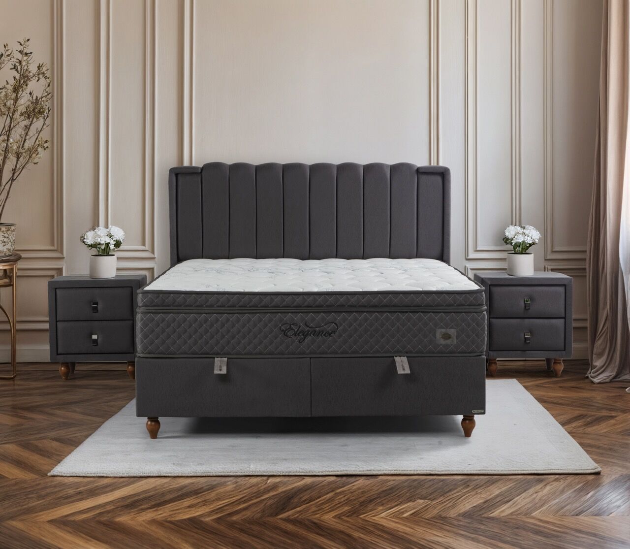 MyViscoo Elegance Yatak Baza Başlık Set