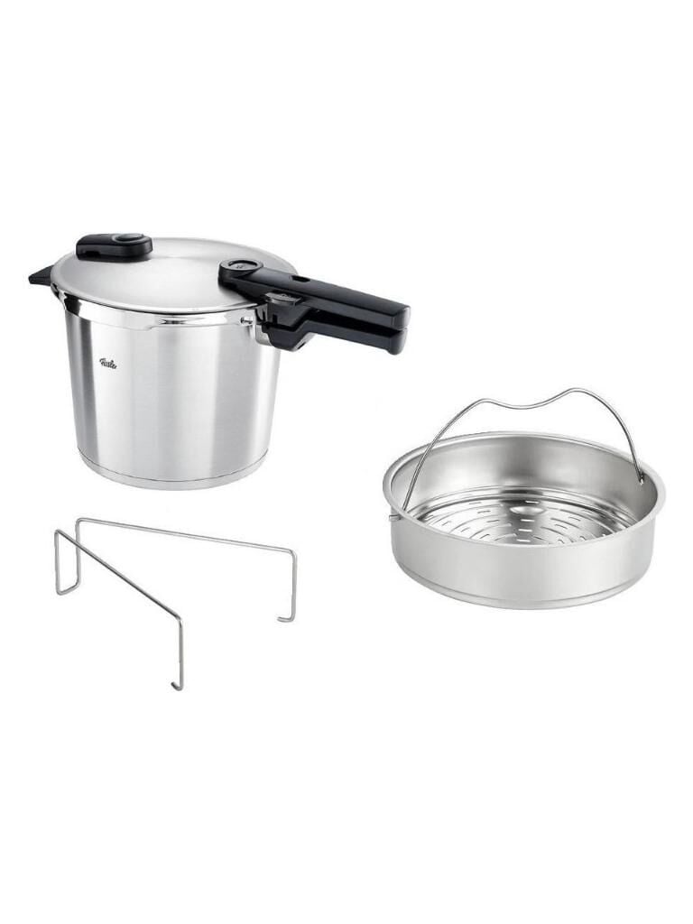 Fissler Vitaquick Satin Black 6 lt Düdüklü Tencere