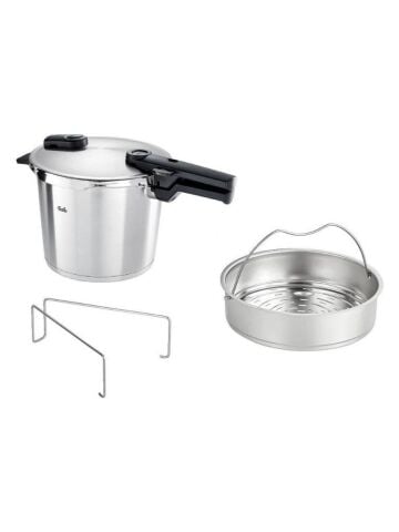 Fissler Vitaquick Satin Black 6 lt Düdüklü Tencere