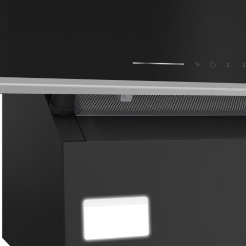 Beko BDE 6062 S1 Siyah Duvar Tipi Davlumbaz