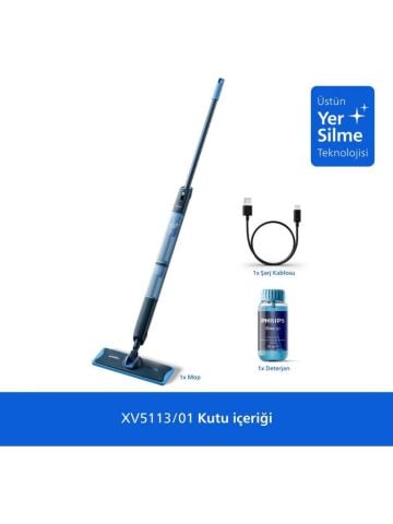 Philips OneUp 5000 Serisi XV5113/01 Elektrikli Mop