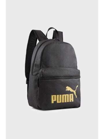 Puma Phase 091164-03 Siyah-Gold Sırt Çantası