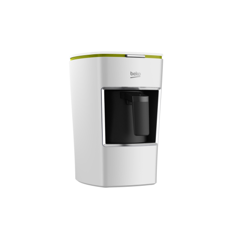 Beko BKK 2300 Mini Keyf Beyaz Floral Türk Kahve Makinesi