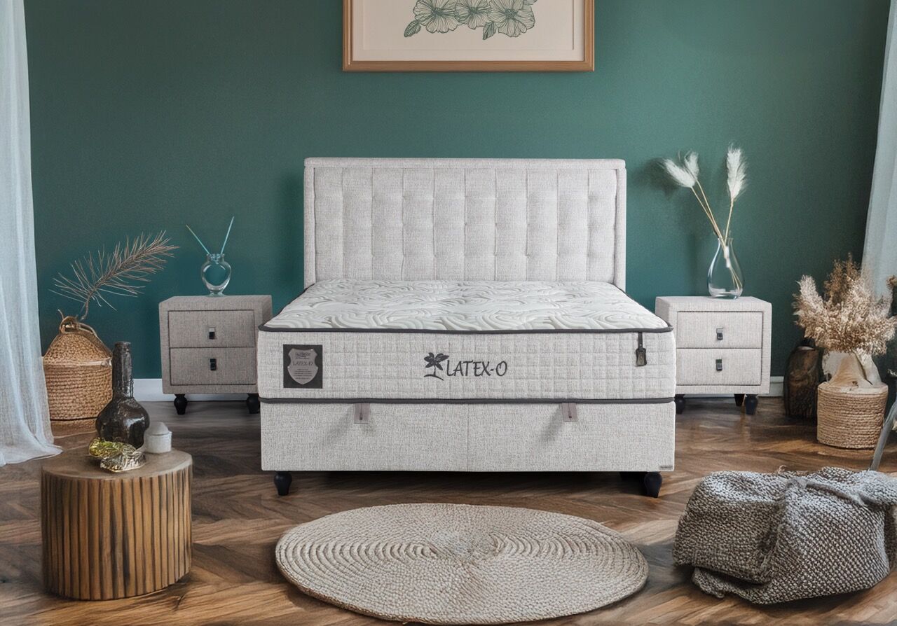 MyViscoo Latex-O Yatak Baza Başlık Set