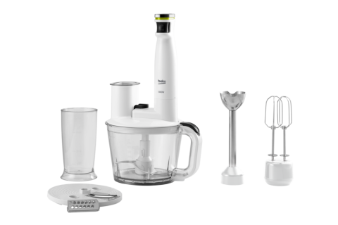 Beko RHB 5050 Floral Beyaz 1500 W Blender Seti