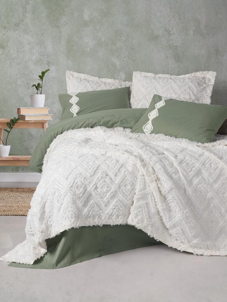 Cotton Box Limi Luke Yatak Örtülü Çift Kişilik Nevresim Takımı