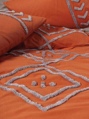 Cotton Box Puff Liya Nakışlı Çift Kişilik Nevresim Takımı