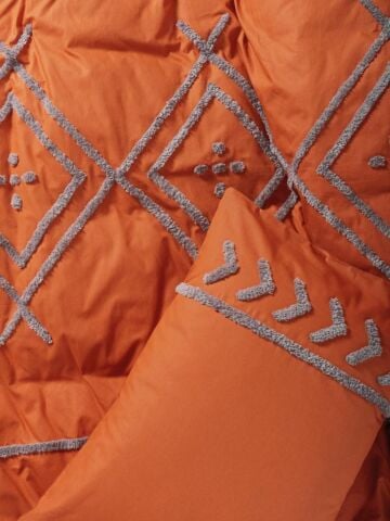 Cotton Box Puff Liya Nakışlı Çift Kişilik Nevresim Takımı