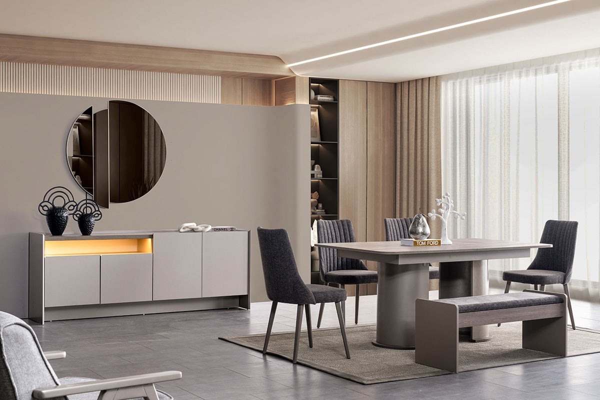 Luna Yemek Odası Takımı (Teşhire Özel)