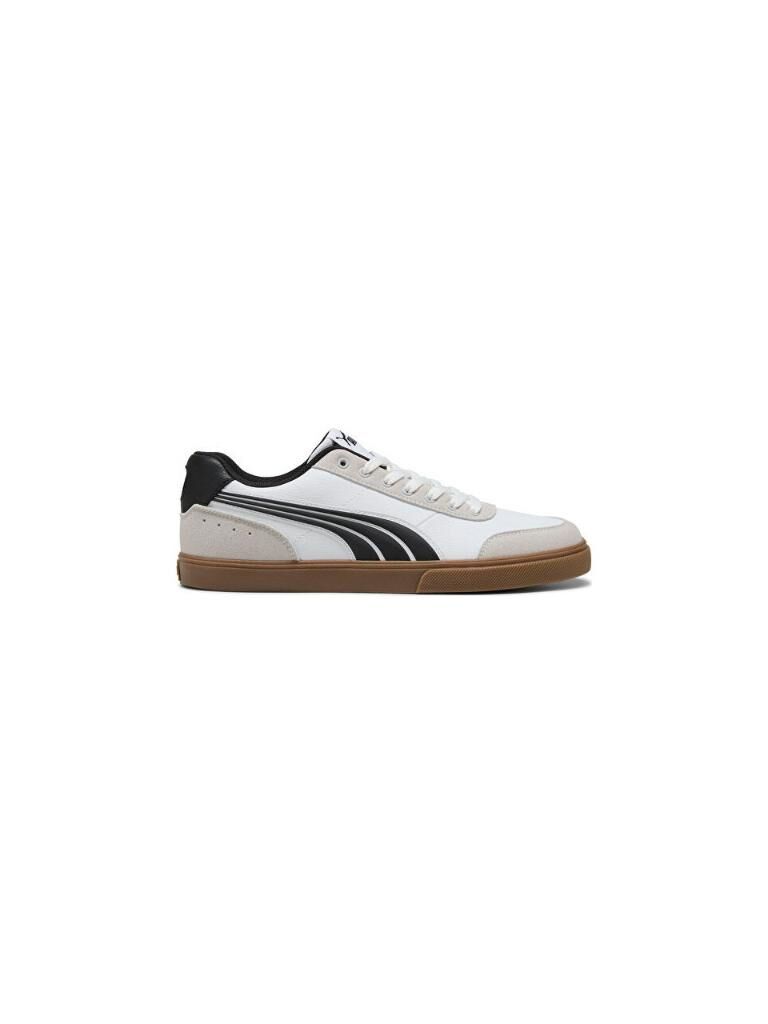 Puma Court Ever 407186-02 Beyaz-Siyah Sneaker