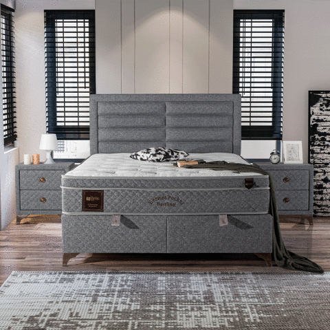 MyViscoo Hermes Yatak Baza Başlık Set