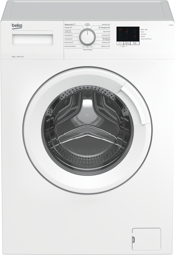 Beko CM 6100 1000 Devir 6 kg Çamaşır Makinesi