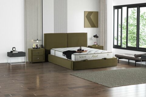 London Yatak Baza Başlık Set