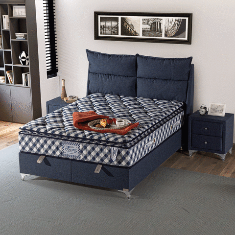 MyViscoo Otantic Yatak Baza Başlık Set