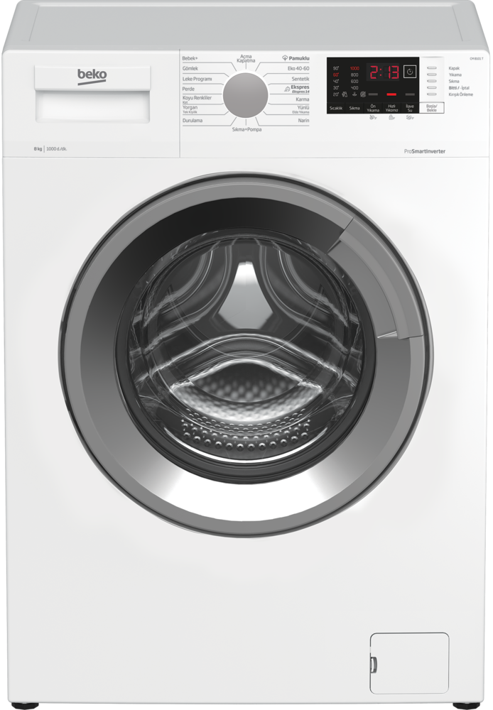 Beko CM 8101 T 1000 Devir 8 kg Çamaşır Makinesi