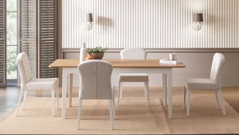 Modern Country Yemek Odası Takımı