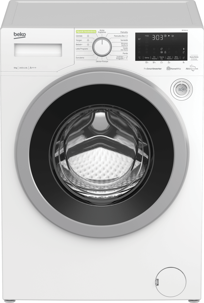 Beko BK 9141 HJ 1400 Devir 9 kg Çamaşır Makinesi