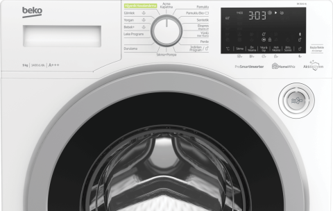 Beko BK 9141 HJ 1400 Devir 9 kg Çamaşır Makinesi