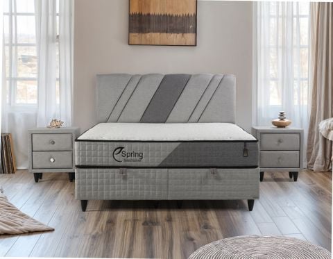 MyVisco Spring Yatak Baza Başlık Set