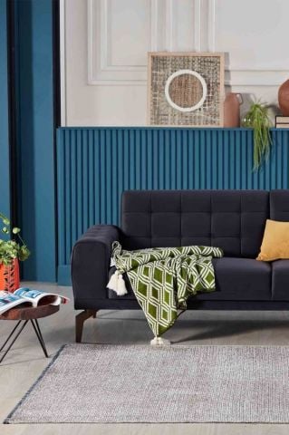 Gümüşsuyu Deco Fashion 14017 Gri 120x180