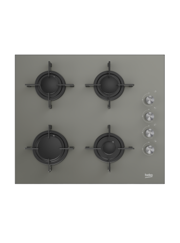 Beko BSTOC 828 G Gri Cam Set Üstü Ocak
