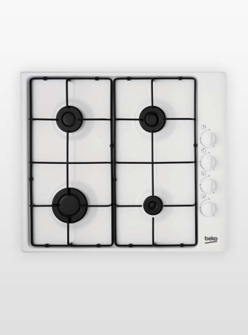 Beko HTZG 64120 SW Beyaz Set Üstü Ocak