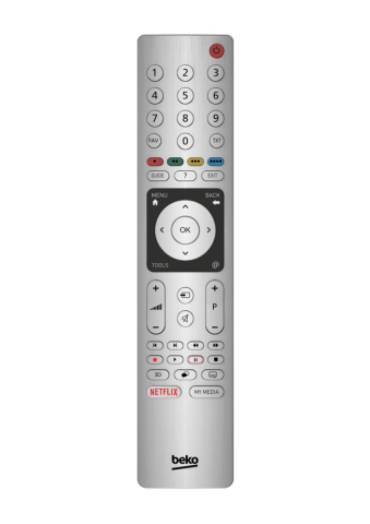 Beko Crystal Pro X B49 A 950 A 4K Ultra HD 49'' 124 Ekran Uydu Alıcılı Smart LED Televizyon