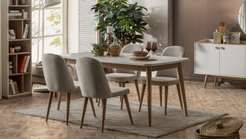 Bohem Yemek Odası Takımı