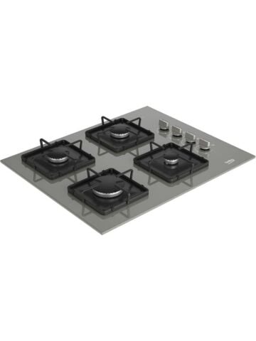 Beko BOCD K 6510 EG Gri Cam Ankastre Ocak