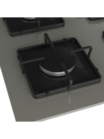 Beko BOCD K 6510 EG Gri Cam Ankastre Ocak