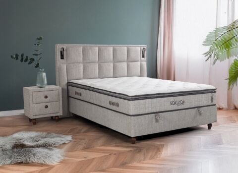 MyViscoo Sakura Yatak Baza Başlık Set