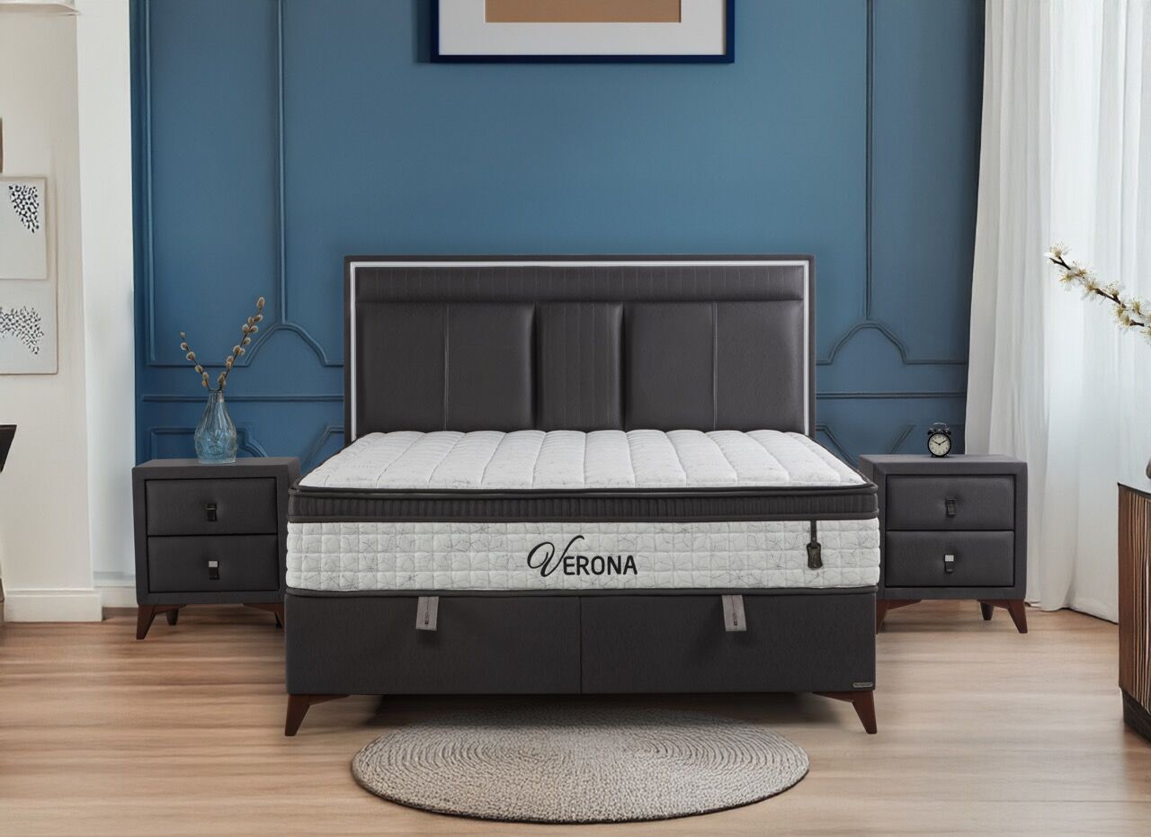 MyViscoo Verona Yatak Baza Başlık Set