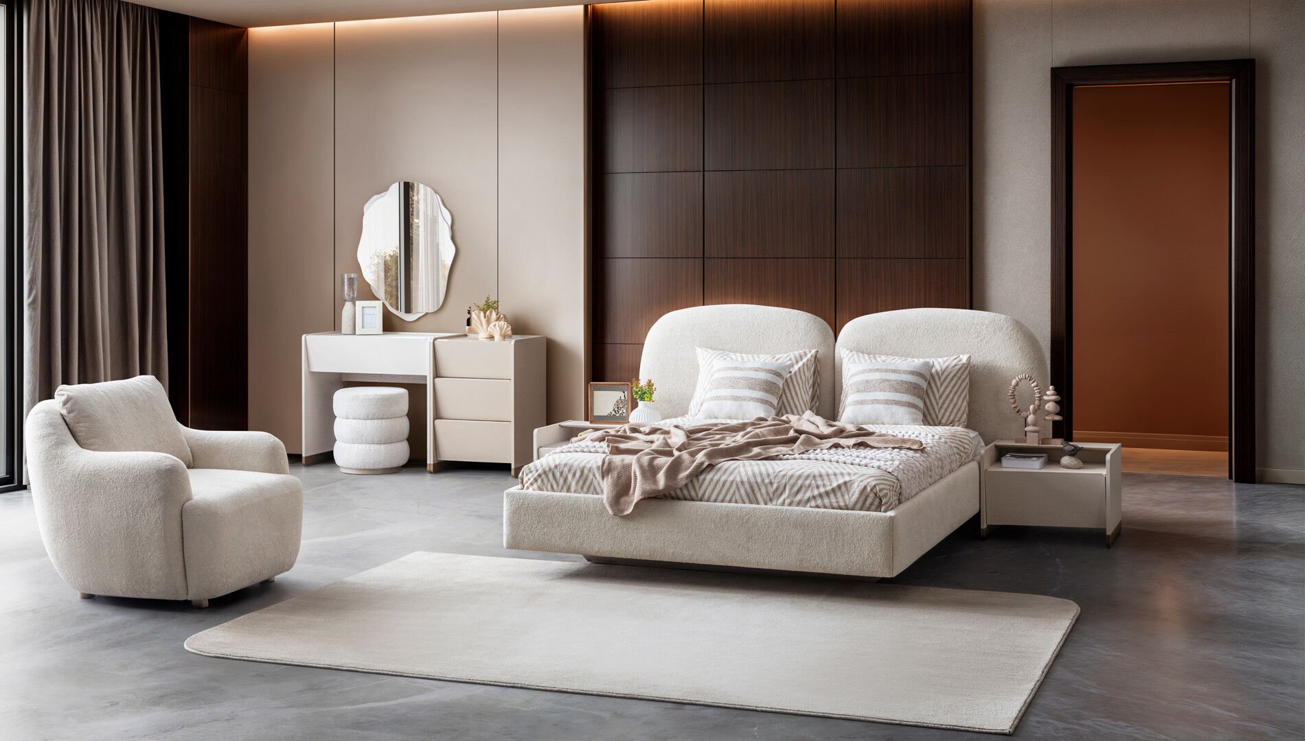 Japandi Yatak Odası Takımı